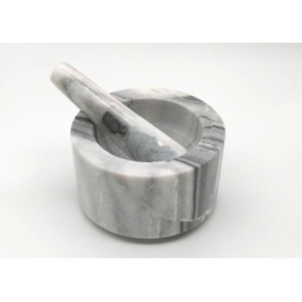 Natural Marble Stone Mortar And Pestle Set Guacamole Bowl Molcajete Natural Grinder