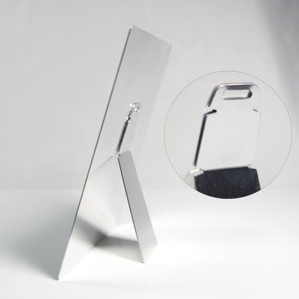 Diy Sublimation Metal Photo Frame With Printable Metal Stand Custom Aluminium Picture Frames