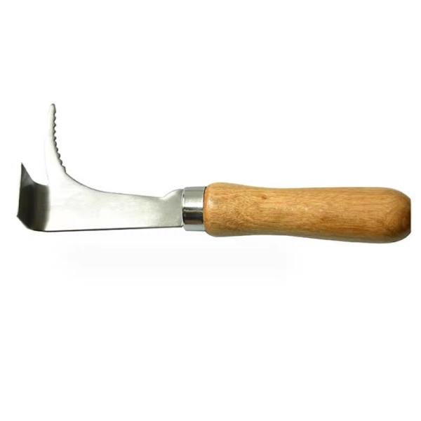 BEESTAR Stainless Steel Beehive Scraper Hive Tools with Wooden Handle for Wholesale and Farming