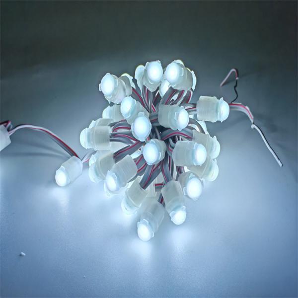 High quality outdoor IP67 waterproof Single Color 0.2W  Led DC 12V 9mm Led Pixel Light