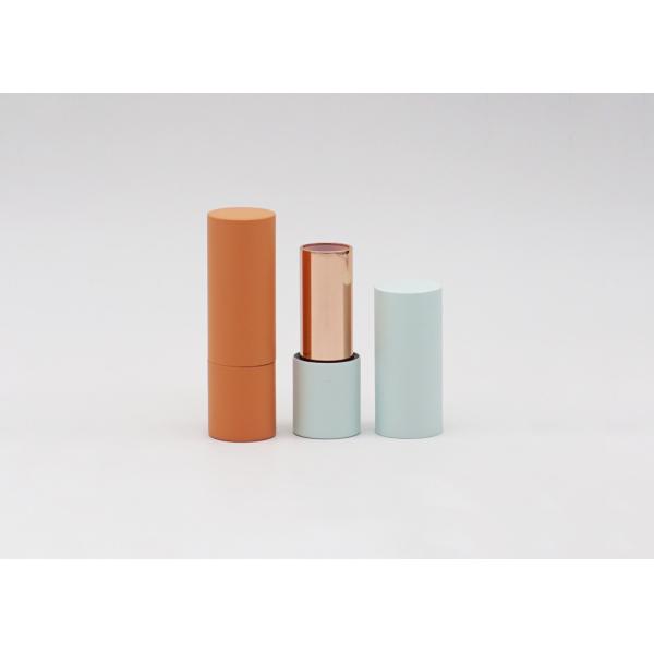 Трубки Chapstick зеленой многоразовой пустой трубки губной помады многоразовые