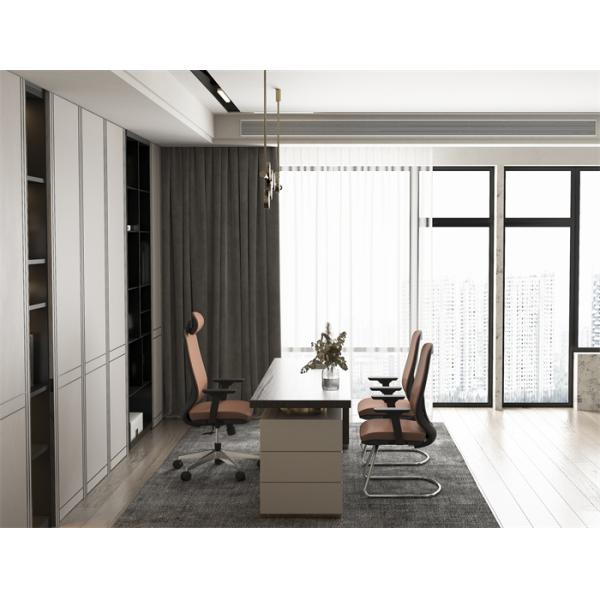 Executive Rotating Office Chair Rated For 300 Lbs , H1165-1260MM High Back Revolving Chair