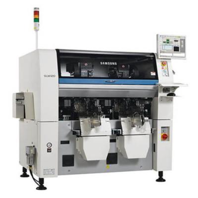 Máquina do conjunto do PWB de SLM120 Samsung, mounter de alta velocidade do diodo emissor de luz do PWB da máquina 1200MM de SMT da lente do diodo emissor de luz
