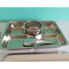 Caja Bento de comida de acero inoxidable personalizada para comida rápida para llevar ISO9001 2008 aprobada