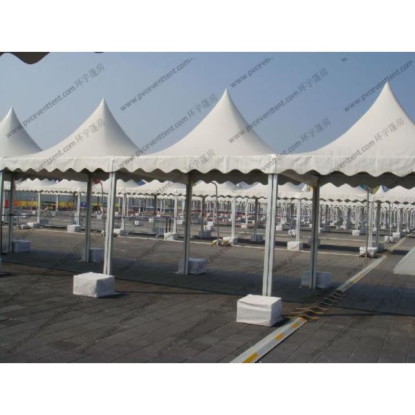 Aluminum Outdoor Pagoda Party Tents , Garden Marquee Tent With Glass Sidewalls