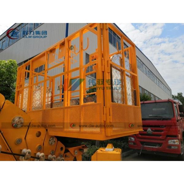 Тележка рабочей платформы прямого заграждения Isuzu 98HP воздушная