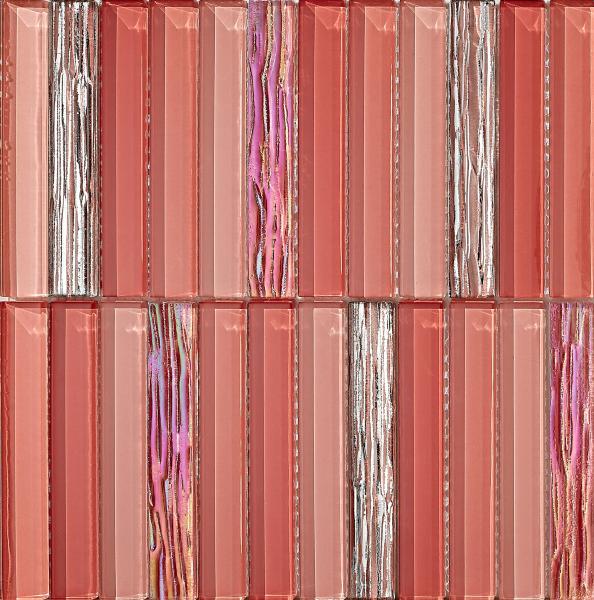 Wear-Resistant And Stain-Resistant Wall 300x300mm Glass Mosaics For Living Room And Bedroom