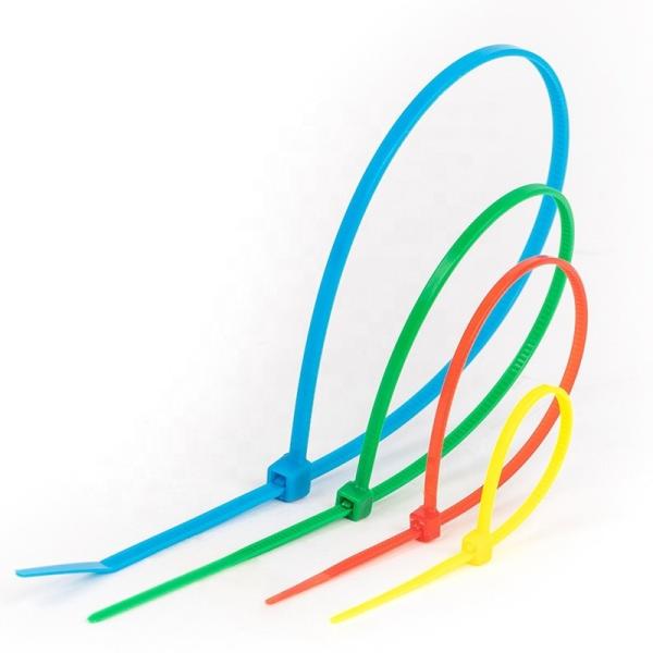 Verde azul amarelo do fecho de correr vermelho de nylon resistente UV preto das cintas plásticas 94V 2