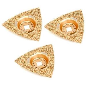 80mm Triangular Carbide Alloy Oscillating Multi Tool Diamond Blades