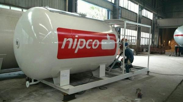 5 Cbm 2.5 Ton LPG Skid Station Storage And Cooking Cylinder Refilling Tanker Plant