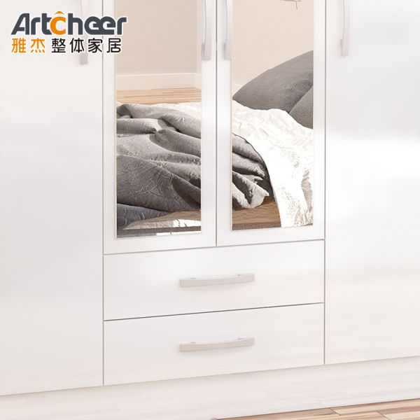 Modern Stylish Customized Size Wardrobe Closet with Eco-Friendly Material for Bedroom