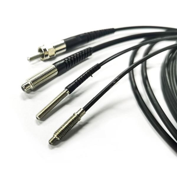 Diffuse Reflection Optical Fiber Sensor M3/M4/M5 Series Connector Antenna 0.8mm 1m
