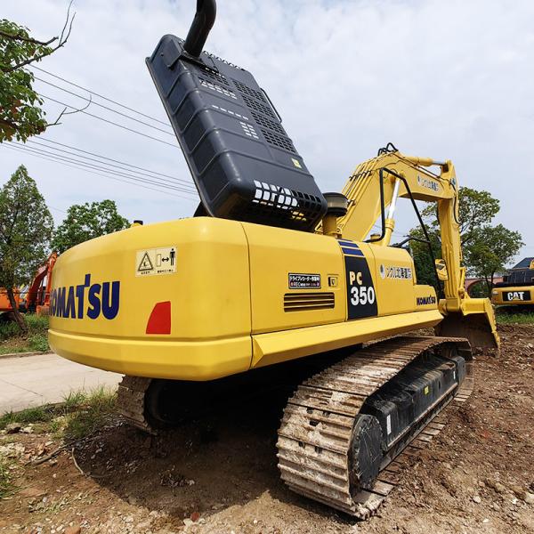 Used large size Komatsu PC350-7 Excavator 1.4m³ Capacity Bucket Quality Guaranteed