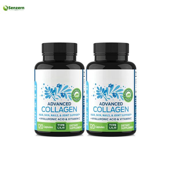 120pcs Collagen With Vitamin C And Hyaluronic Acid Collagen Supplements For Knee