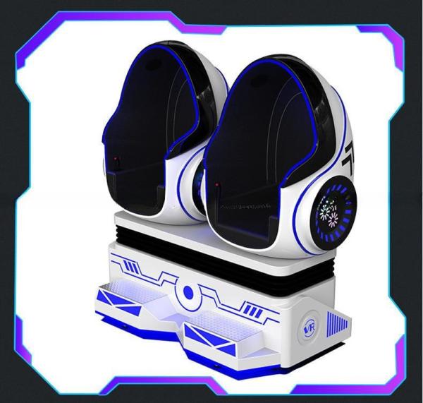 Guangzhou Dreamland VR Factory Luxury Double VR Egg Chair 2 Players 9D Cinema For Sale