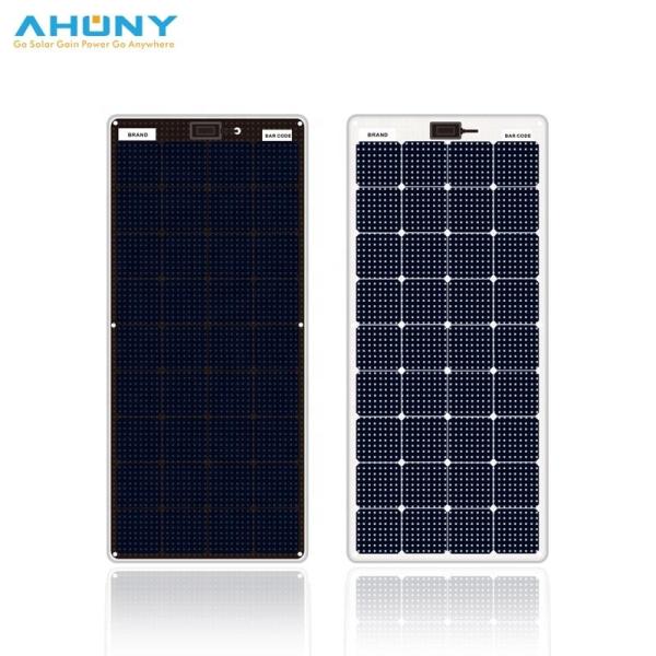 Solarpower Black Contact painel solar de 120 Watt semi-flexível para barco marinho RV
