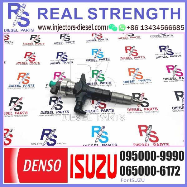 New diesel fuel injector truck engine spare parts 095000-9990 for ISUZU 4JJ1 injector diesel