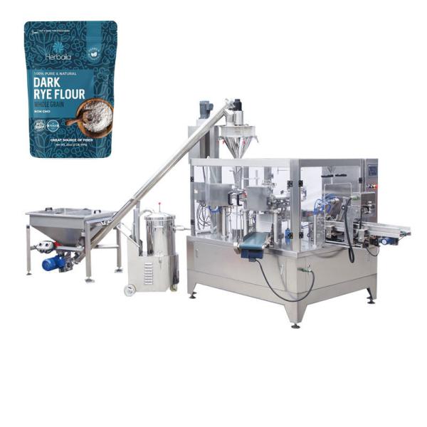 Pre-Made Bag Sealing Machine   Automatic Rotary Type