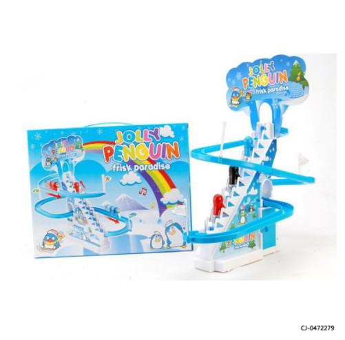 Educational Construction Toys City Car Building Single And Double Slide Track Parking Lot