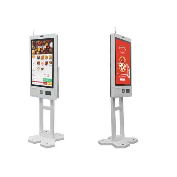 21.5 27 32 Inch Self Service Ordering Kiosk Pos System Cashier Receipt Printer Machine Payment Kiosks for Fast Food Restaurant