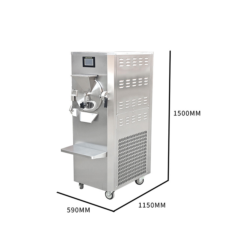 Brazilian Acai Freezer 90-120L/H Industrial Big Production Hard Ice Cream Machine / Batch Freezer / Gelato Machine