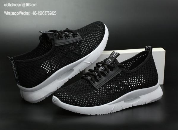 Lace-up Mesh Shoes For Girls EVA Outsole Sports Shoes For Famale
