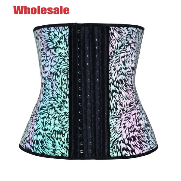 Instrutor Accessories Latex Corset da cintura do gancho do apoio lombar 6XL 3