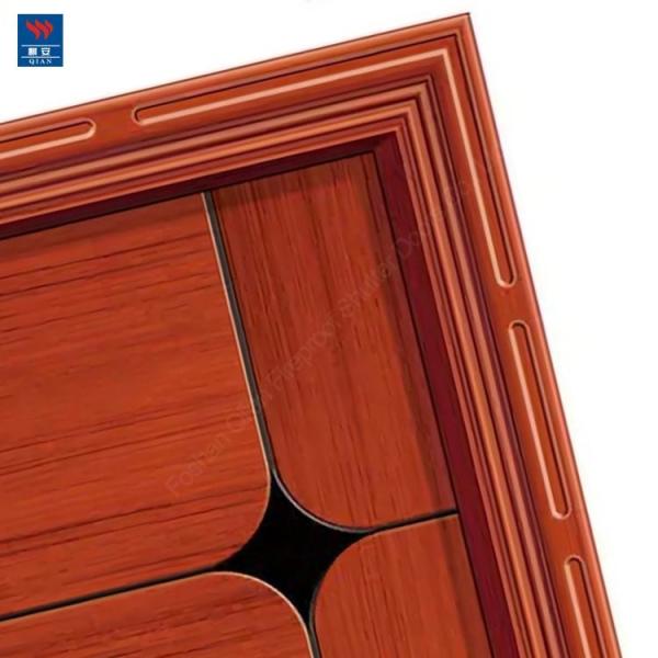 Porta de exterior de balanço da madeira maciça de 50mm HPL para o apartamento