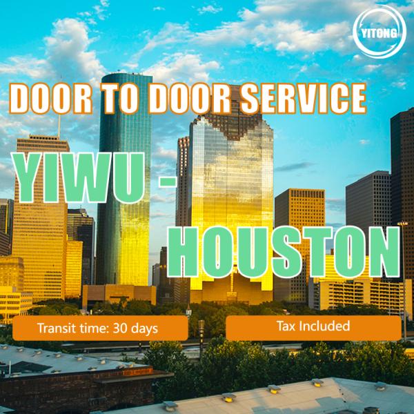 Competitive Rate International Door To Door Freight From Shenzhen To Houston