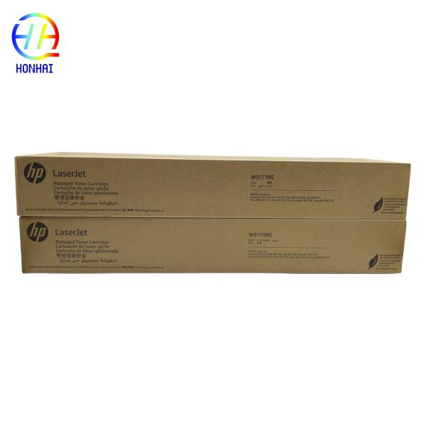 Nuevo cartucho de tóner original W9170MC W9171MC W9172MC W9173MC para HP Color Laserjet MFP E87740dn E87750dn E87760dn E87770dn Tóner de piezas de impresora originales
