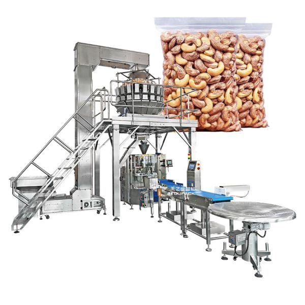 Cashew Nut Multihead Weigher Packaging Line