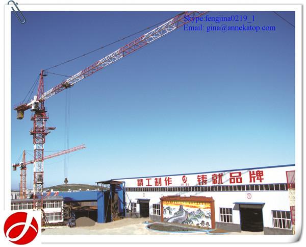 16t QTZ125(7030) topkit tower crane for sale