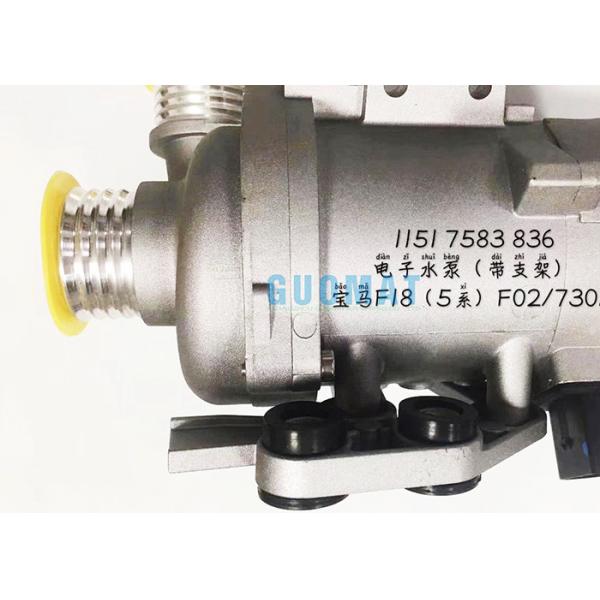 Вид алюминиевой электрической пользы БМВ Ф02 Н52 водяной помпы 11518635092 новый с точкой опоры
