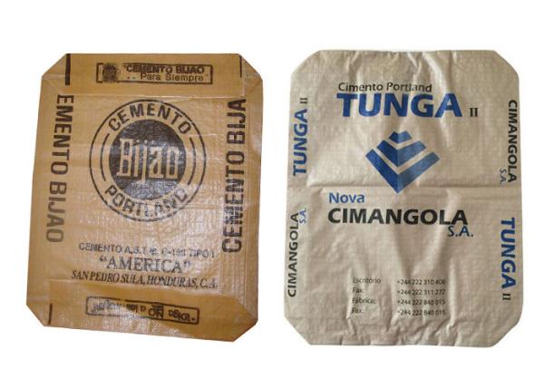 50Kg PP Block Bottom Valve Bag Adjustable By Micro Perforation QS SGS