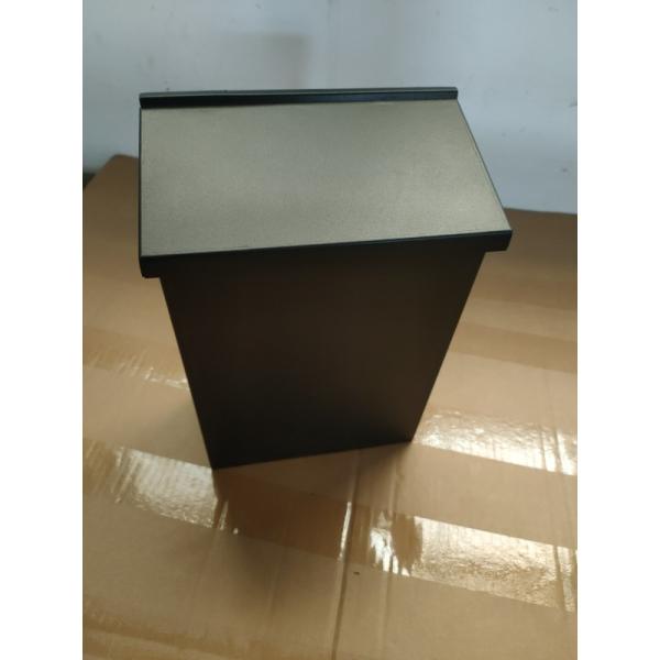 Почтовые ящики Таунхаус Вертикальная стенка почтовый ящик с добавленным замком и оцинкованной сталью