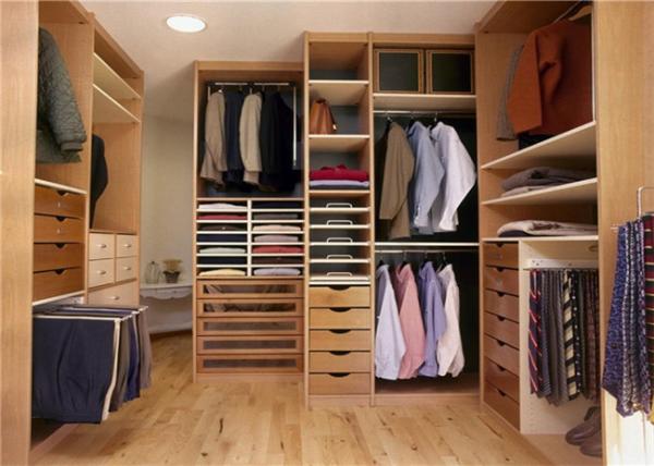 Fashion Design Walk In Closet Wardrobe With Clothes Cupboard Design Eco Friendly