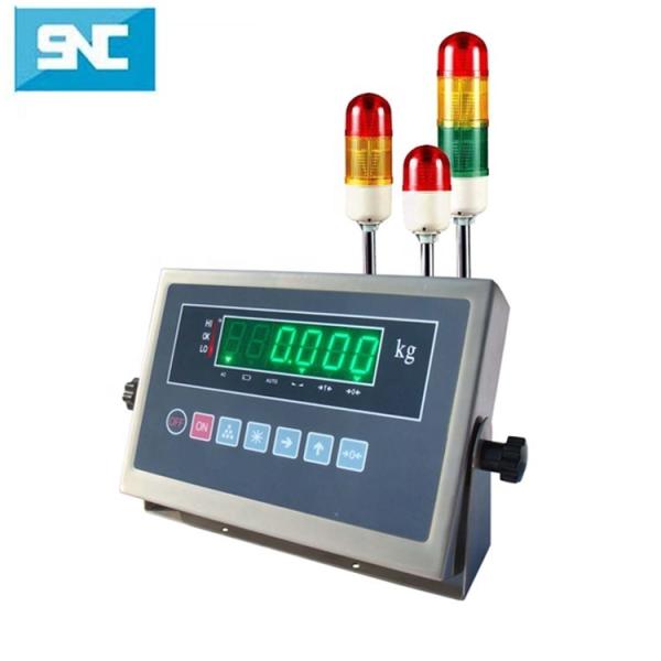 XK315A1GB XK315A1GBP Indicateur de pesage pour balance de plateforme en acier inoxydable avec fonction quatre points de consigne affichage kg/lb