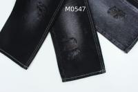 10.5 oz 100% coton noir et noir arrière rigide Jeans denim tissu