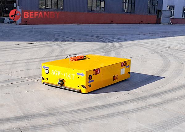 Laser Guided Heavy Duty 1000kg Trackless AGV Automatic Guided Vehicle with Lithium Battery