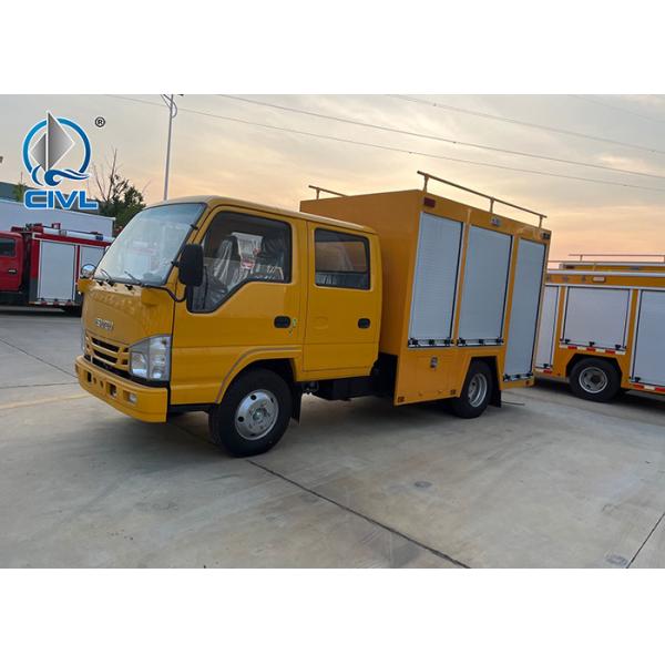 Engineering Repair Vehicle / Rescue Truck Quick Rescue Truck Of Pipe Network / Pipeline / Pavement