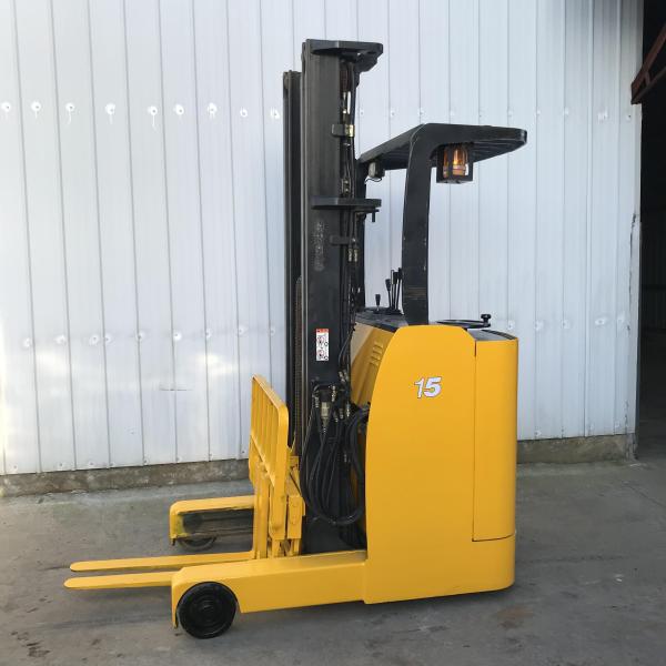 1t 1.5t 2t 2.5t Used Reach Forklift With Lift 6m 8m 12m 48V Electric Reach Truck Forklift With Side Shifter