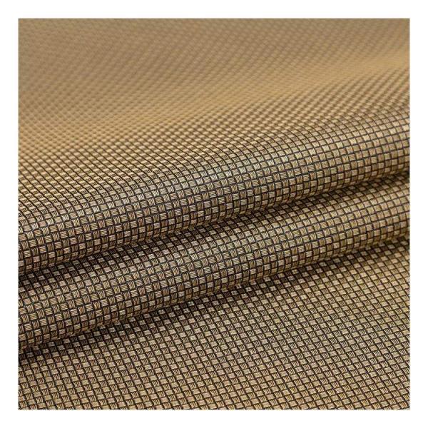 Tissu simili cuir PVC métal perle couleur claire petit motif tissé emballage synthétique artificiel portefeuille boîte chaussures cahier