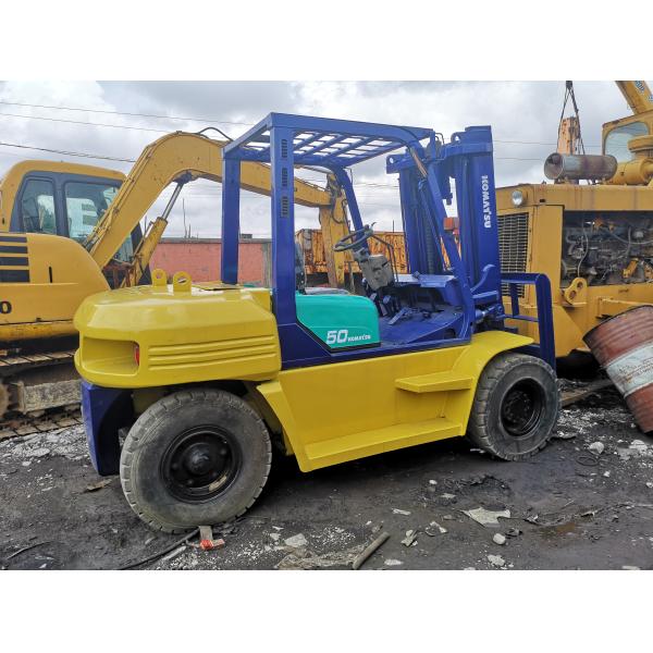 Hydraulic System Used Diesel Forklift Truck , FD30 Komatsu Diesel Forklift 3 Ton