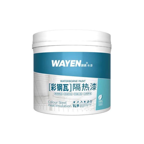 Waterproof Anti-aging Wear-resistant Reflective Heat Insulating Paint for Metal Surface Protection