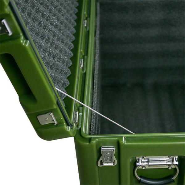 LLDPE Foldable Military Camping Gear Box Rotomolded Waterproof