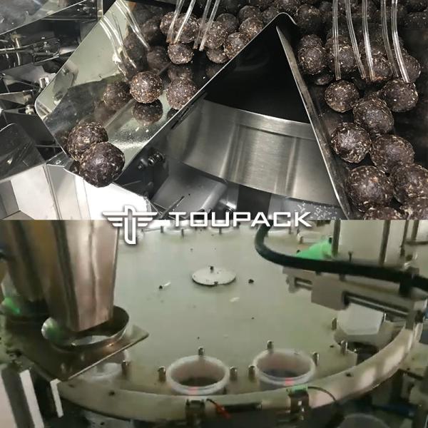 Automatic Plastic Mixed Chocolate Bottle Granule Filling Machine Chocolate Ball Hard Candy Filling Machine