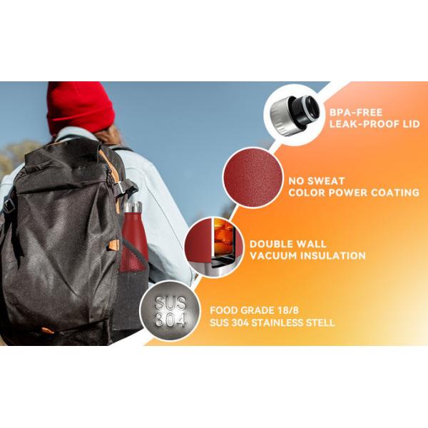 Stainless Steel Water Bottle 25oz Peacock Blue Triple Layered Vacuum Insulated Containers Keeps Drinks Cold For 48 Hours And Hot For 24 BPA Free