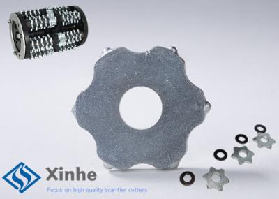 6 Tipped Edco Scarifier Parts Tungsten Cutters Road Cement Surface Prep Machines