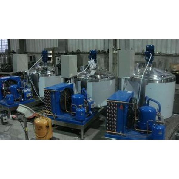 Легкие вертикальной горизонтальной нержавеющей стали танка 500Л охлаждать молока материальные работают