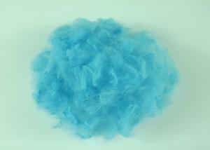 3D*38MM Recycle Cationic Polyester Fiber , Polyester Staple Fiber For Carpet